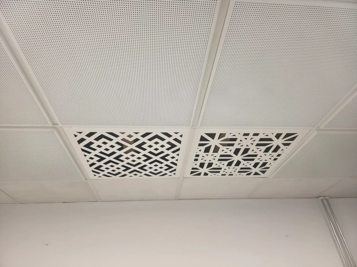Acoustic ceiling panels