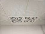 Ceiling acoustical panels
